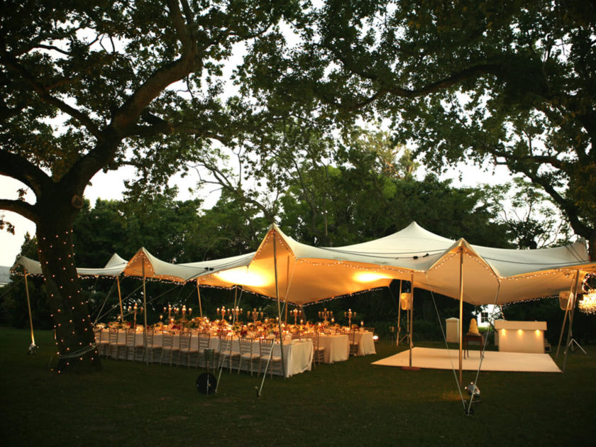 Wedding tent
